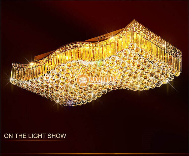 Đèn ốp trần hình chữ nhật kích thước lớn CM230-3